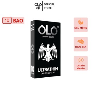 Bao cao su OLO Ultrathin Oral - Hộp 10 bcs