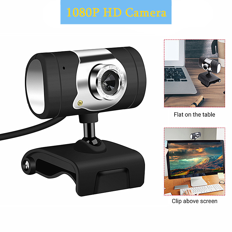 Webcam Kết Nối Usb Xoay 360 Độ