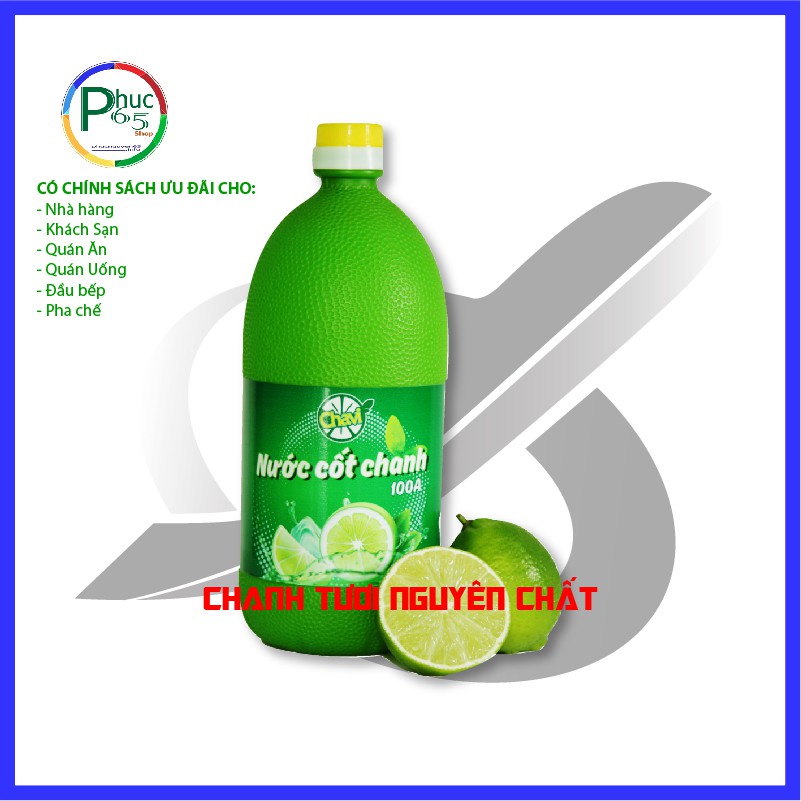 Nước Cốt Chanh Chavi - 1Lít -