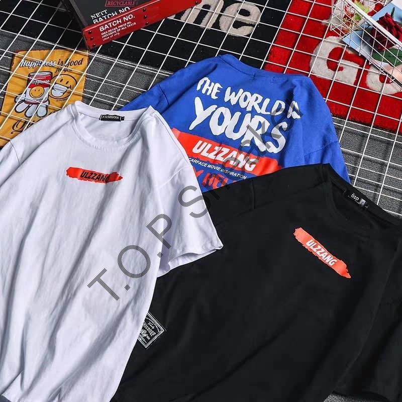 [FREE SHIP ĐƠN 99K]  ÁO THUN THE WORLD UNISEX [TAY LỠ]