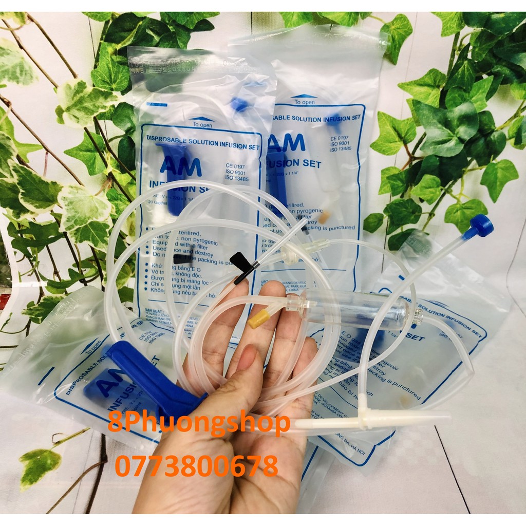 Dây truyền dịch AM có kim bướm – Dây truyền dịch y tế