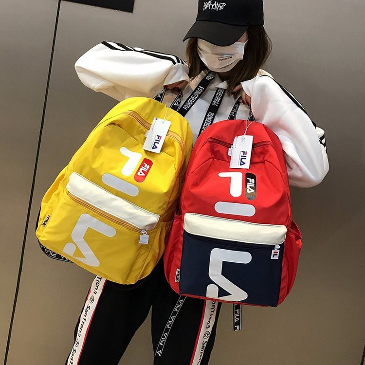 [CHÍNH HÃNG]◕❈❧▫✥ ▼ Balo học sinh viên dung tích lớn FILA