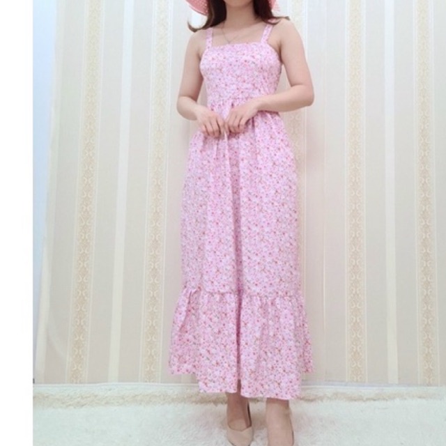 đầm maxi đuôi cá