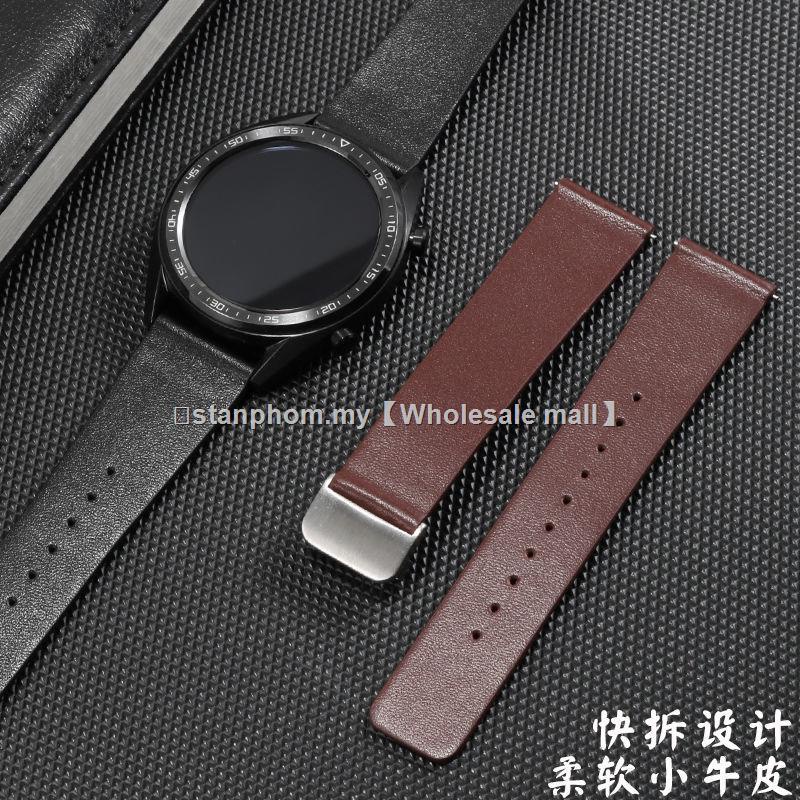 TISSOT ❒Dây đeo da siêu mỏng cho đồng hồ thông minh Huawei GT 19 20