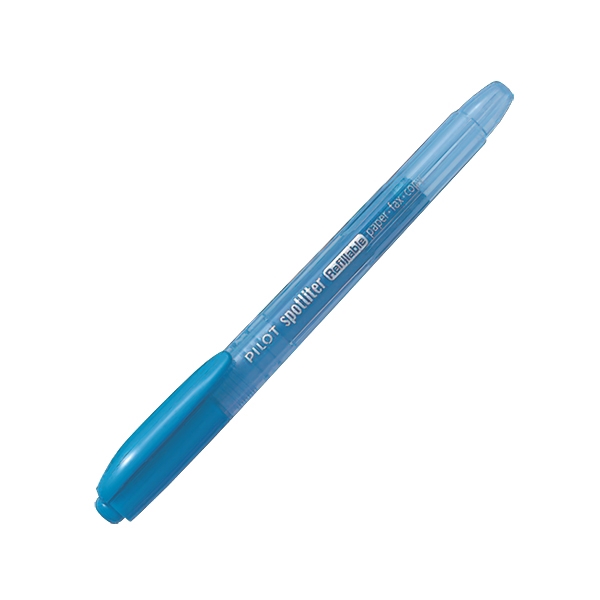 Bút Dạ Quang Pilot Spotliter Refillable Ngòi 4mm - Màu Xanh Dươn