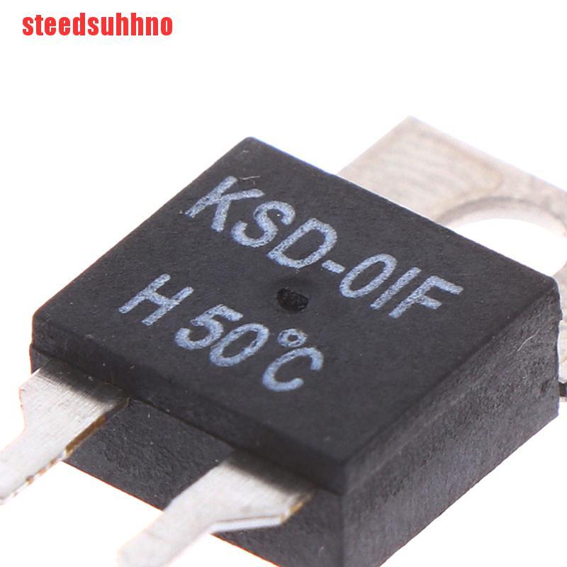 Bộ 2 Công Tắc Cảm Biến Nhiệt Độ Ksd-01F 50 Degc