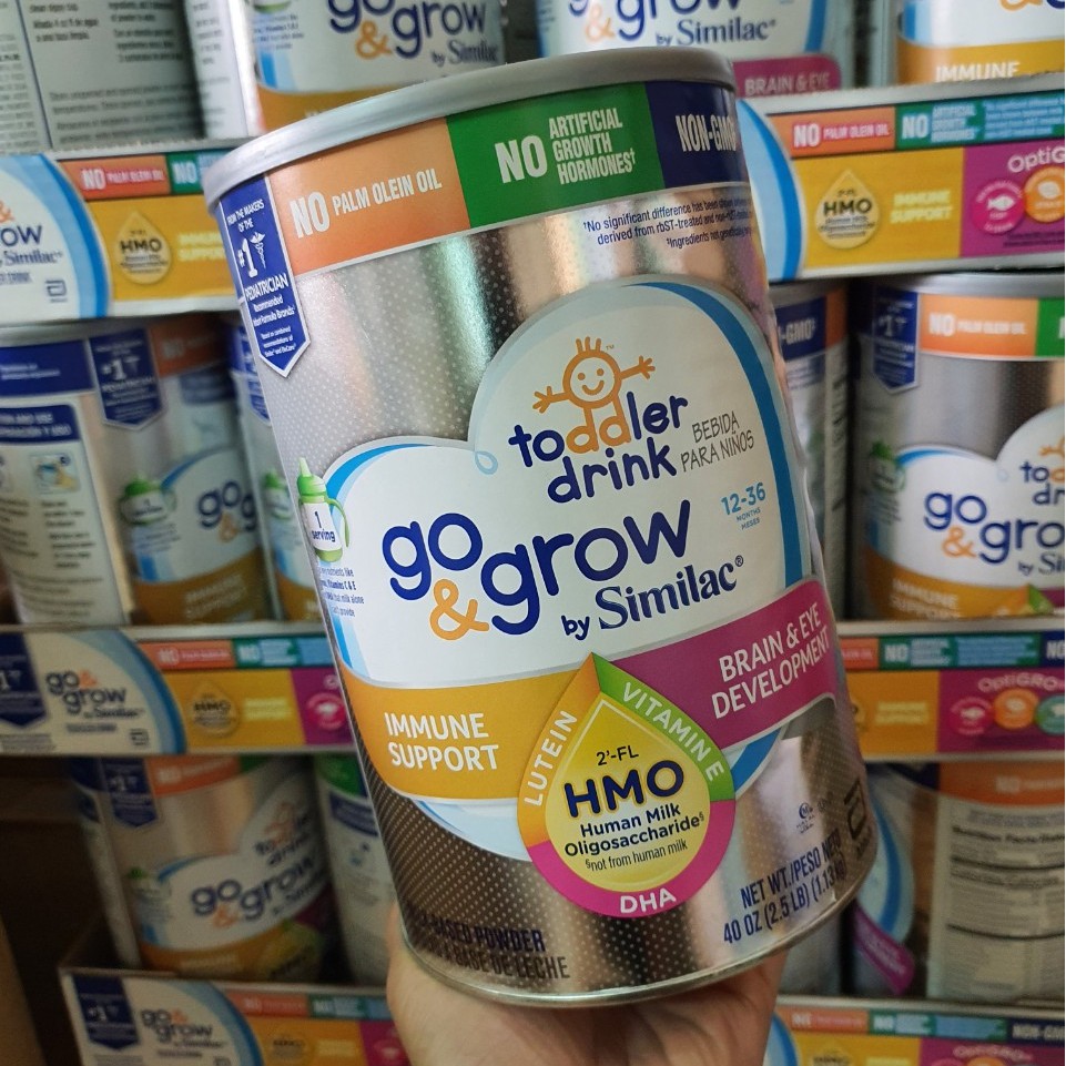 Sữa Similac Go&Grow HMO NON GMO - Similac Go&Grow cho bé từ 12 - 36m-date mới