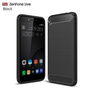 Ốp điện thoại cao su mềm màu trơn bảo vệ toàn diện chống lưu vân tay cho Asus Zenfone Live ZB501KL
