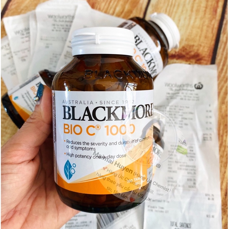 (Đủ Bill ) Vitamin C Blackmore Úc