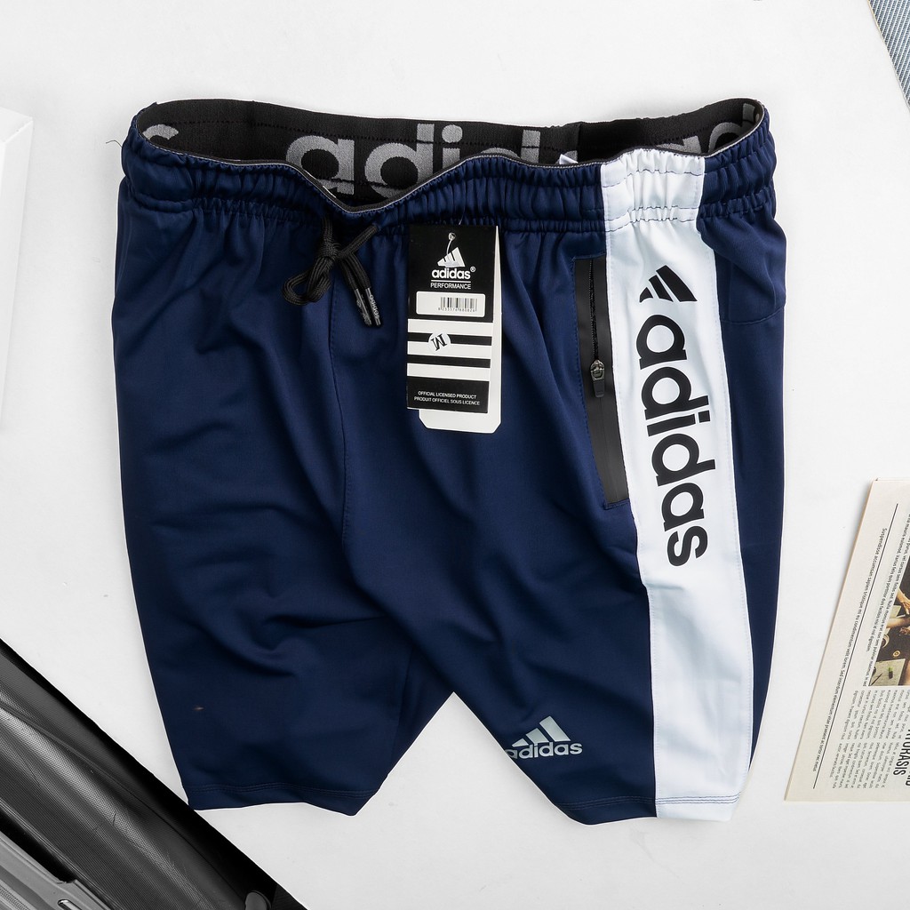 Quần short thun nam thể thao, 03 túi khóa kéo, chất liệu thun lạnh dày dặn co giãn 4 chiều – QS45 | BigBuy360 - bigbuy360.vn