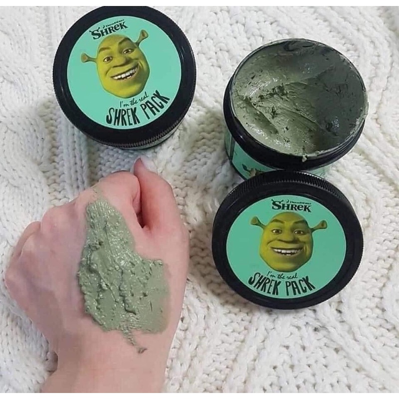 Mặt nạ đất sét Shrek Pack (olive young)