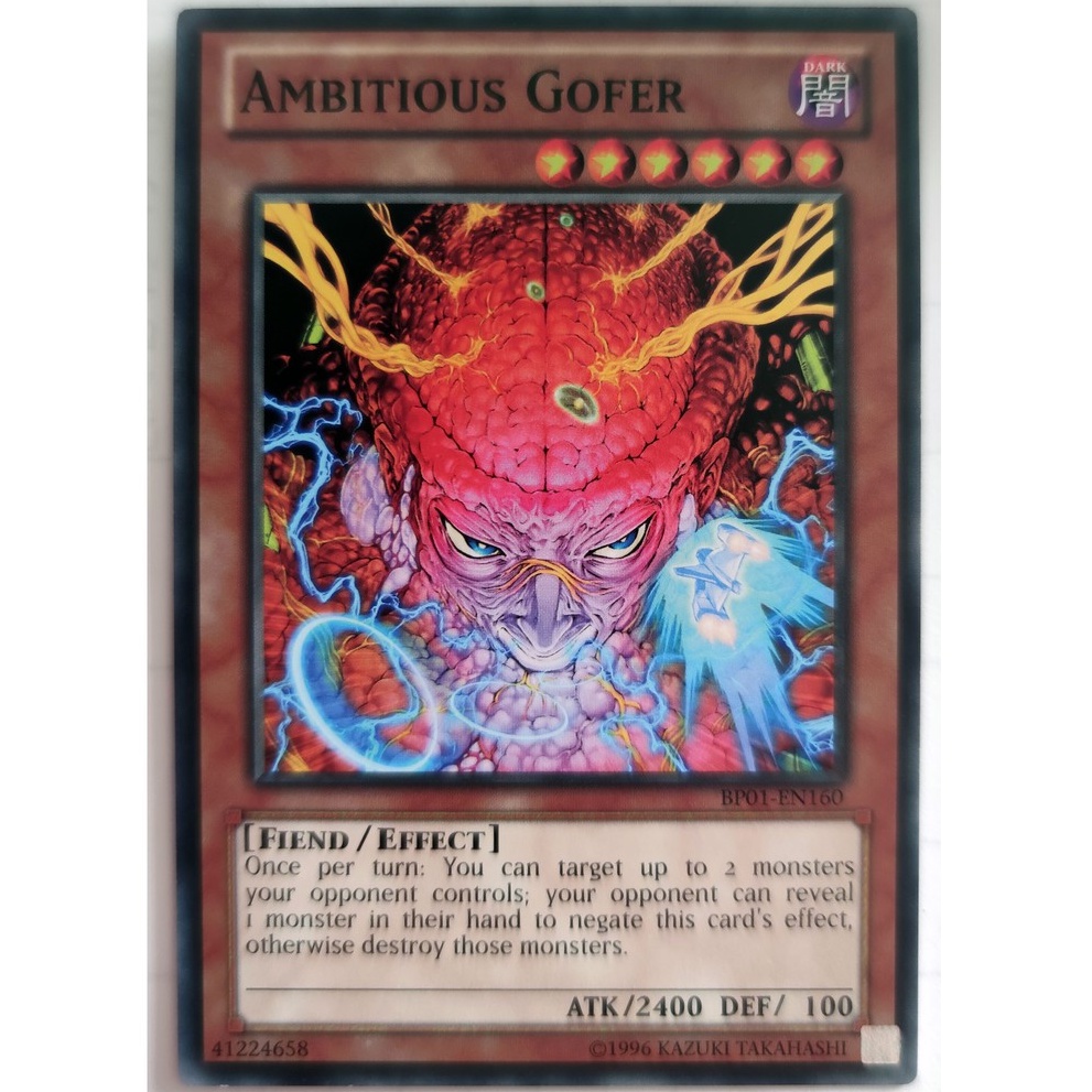 [Thẻ Yugioh] Ambitious Gofer |EN| Common