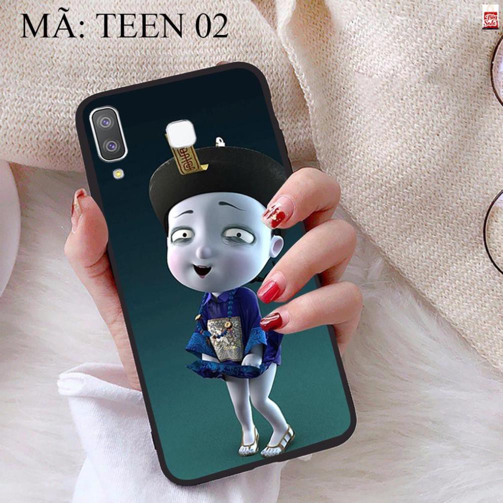 Ốp lưng Samsung A8 Star viền dẻo TPU BST Phong Cách Teen cute