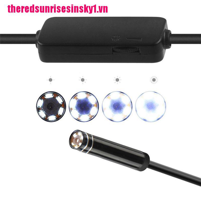 (3C) Camera Nội Soi Chống Nước 8 Led Cho Android Iphone Wifi