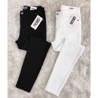 QUẦN SKINYY TRẮNG ĐEN 9 Tấc