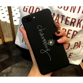 Ốp hoa IPHONE 6 / 6s / 6 Plus / 6s Plus / 7 / 7s Plus / 8 / 8 Plus hoa cúc sần quyến rũ phong cách Hàn Quốc