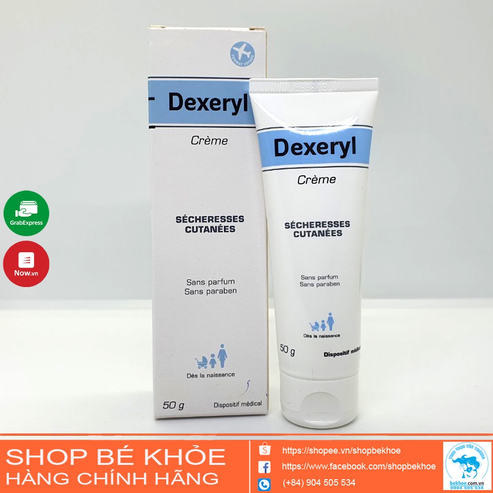 Kem Dexeryl - Glycerol dưỡng da bôi chàm, khô nẻ da