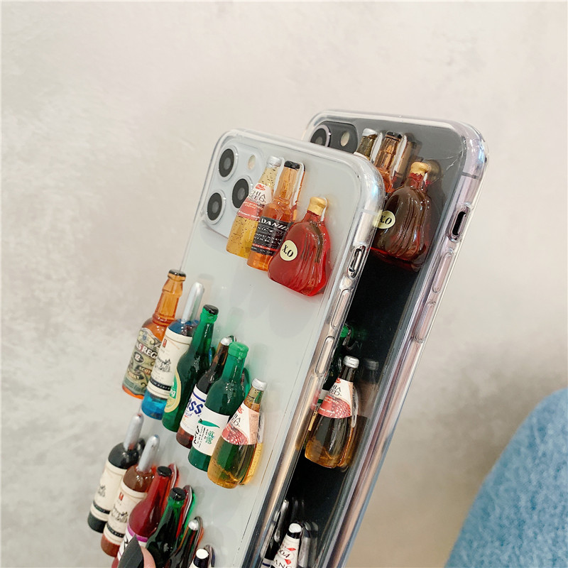 Apple Ốp Điện Thoại Hình Chai Rượu Cho Iphone 11promax X / Xs / Xr / Se | BigBuy360 - bigbuy360.vn