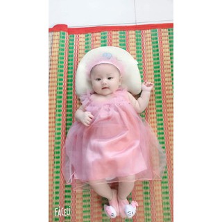 Đầm cho bé đầy tháng, thôi nôi