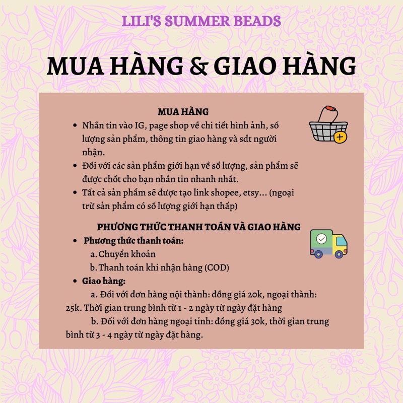 Nhẫn LILI DAISY RING - LILI’S SUMMER BEADS