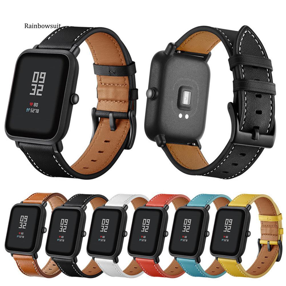 Dây da thay thế cho đồng hồ Xiaomi Huami Amazfit Bip