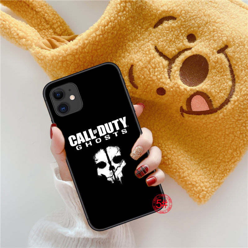 Ốp điện thoại dẻo họa tiết game Call of Duty Chiến tranh thế giới thứ 2 cho iPhone 12 Mini 11 Pro XR XS Max 88D