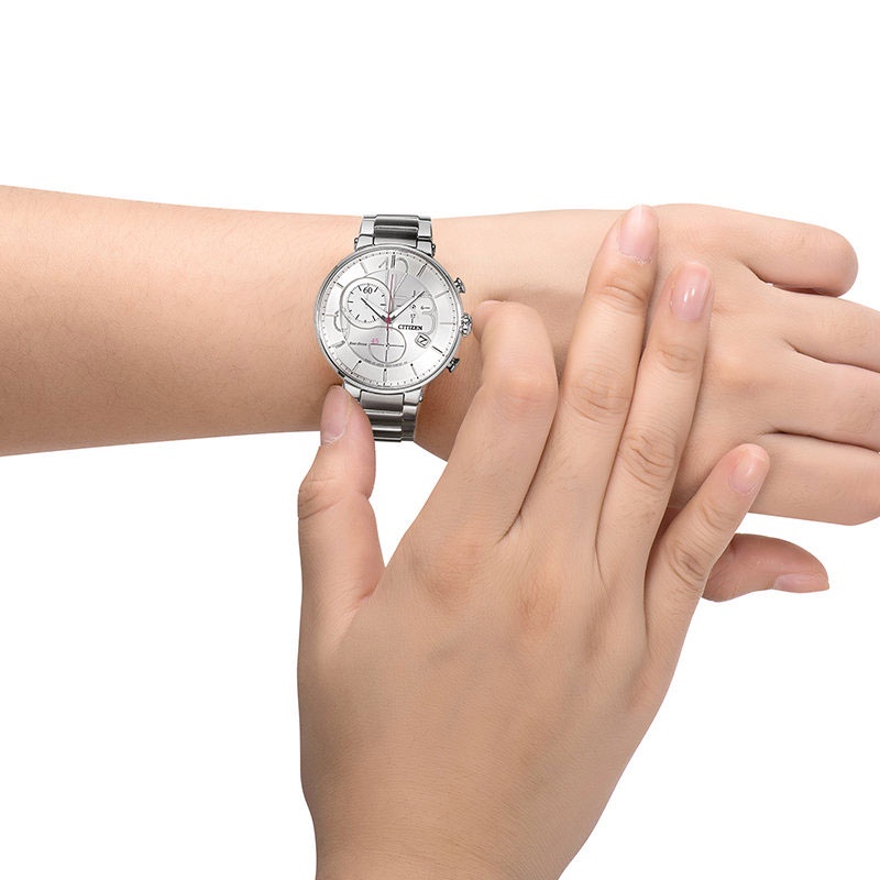 Đồng Hồ Nữ Citizen Dây Thép Không Gỉ FB1200-51A - Mặt Trắng (Sapphire)