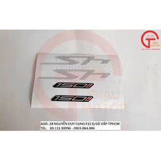 Tem chữ nổi sh 150i