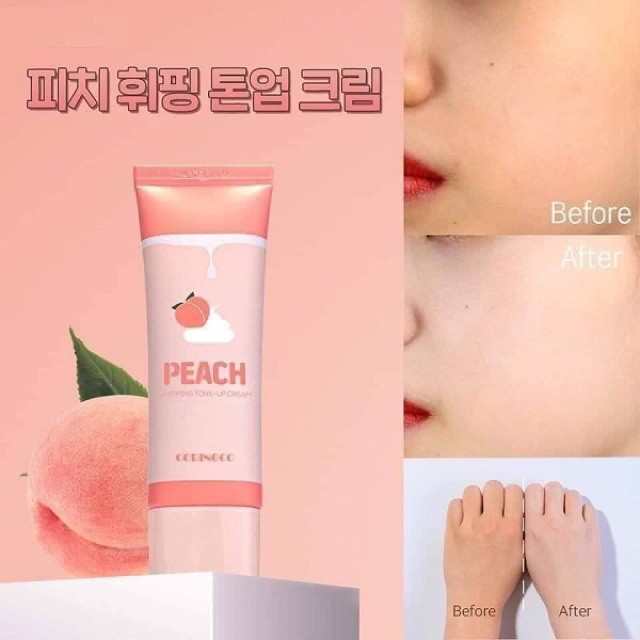 Kem Đào Peach Whip Tone Up Nâng Tone Da Trắng Hồng 50g | BigBuy360 - bigbuy360.vn