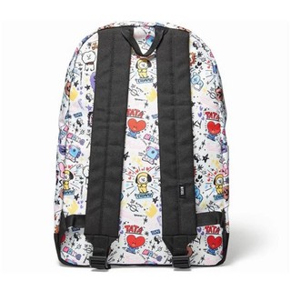 Ba lô BTS BT21 trắng