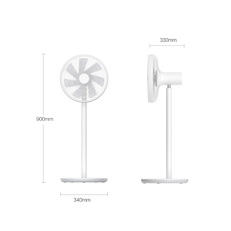 Quạt Đứng Tích Điện Xiaomi Smartmi Gen 3 Quốc Tế Chính Hãng