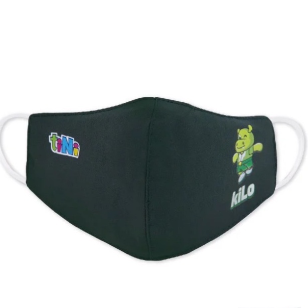 Khẩu trang kháng khuẩn cho bé tiNiToy vải sợi tre 3 lớp_ size S (4-10 tuổi) _gói 1 sản phẩm GSTNM010-12