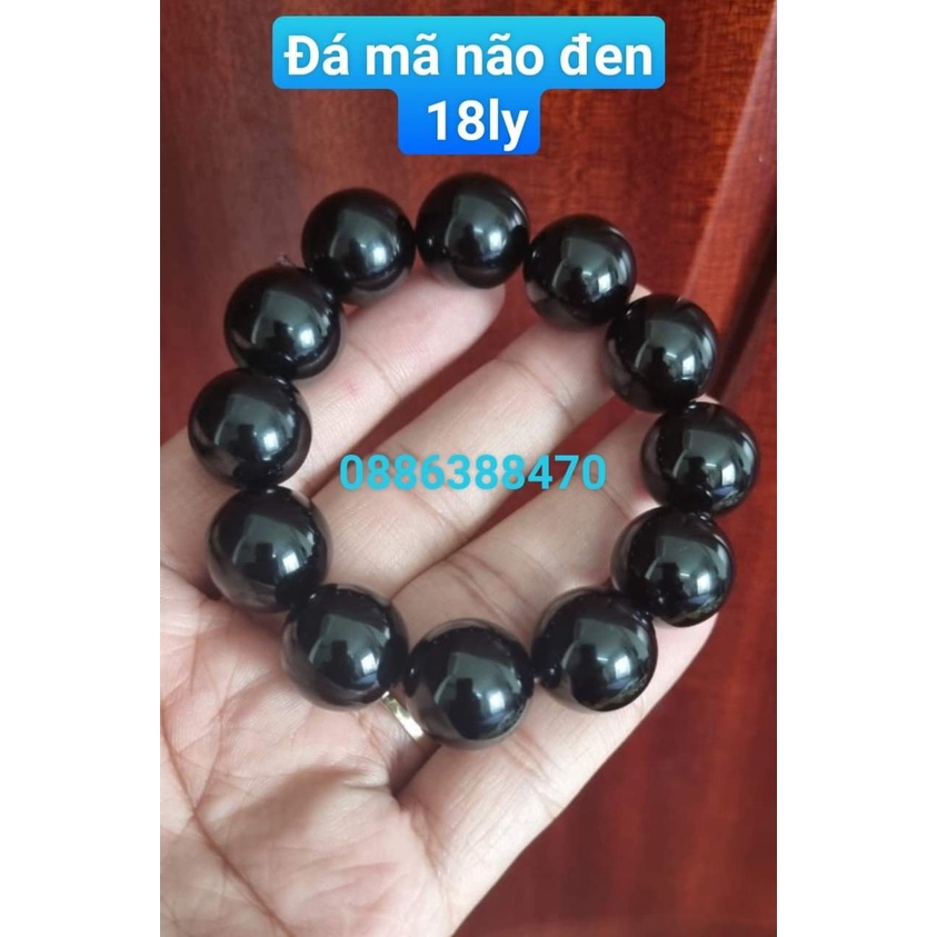 vòng đeo tay đá đen dành cho mệnh thủy và mộc