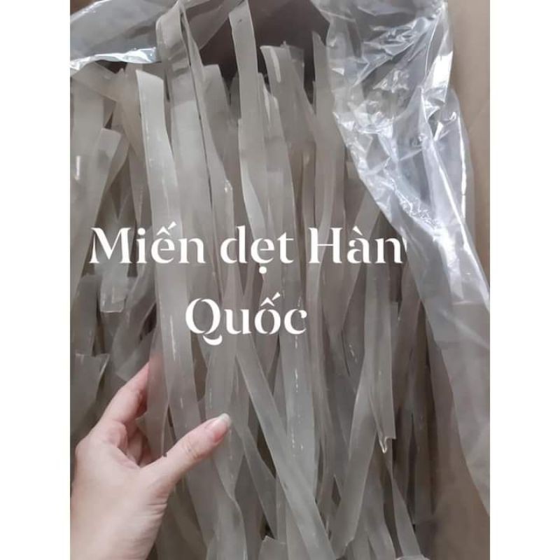 1kg Miến dẹt Hàn Quốc bản to siêu ngon