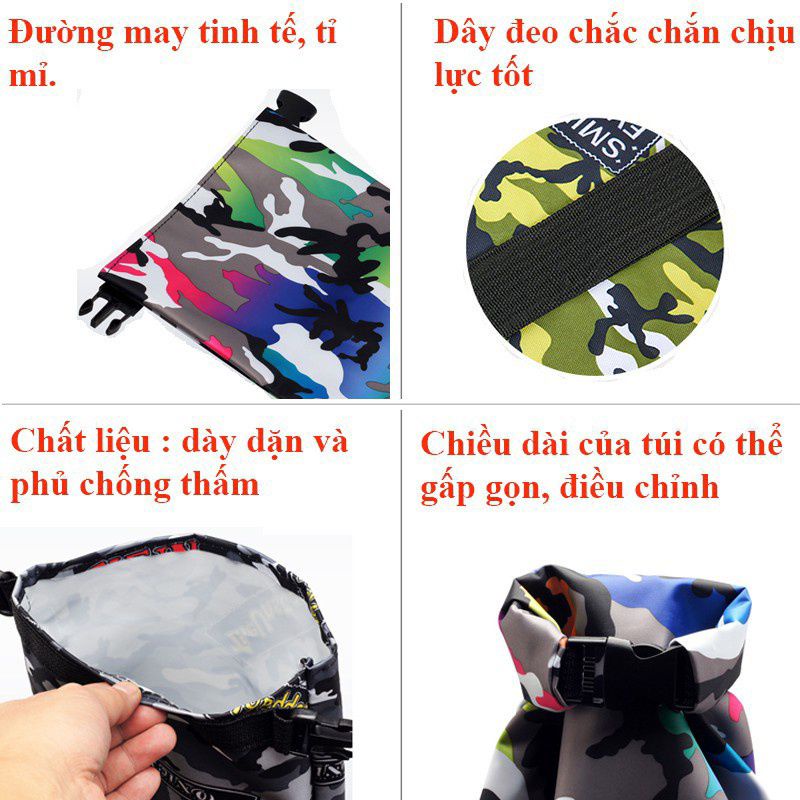 Túi Đựng Cần Rằn Ri Tiện Ích Có Thể Gấp Gọn Sức Chứa Lớn