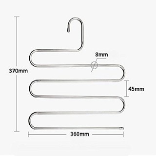 MÓC SẮT TREO QUẦN 5 TẦNG