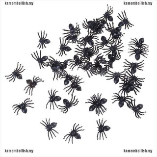 Sét 5 con nhện mini giả trang trí halloween 🕷