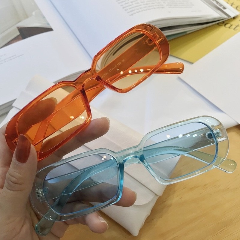 Kính mắt gọng nhỏ phong cách hiphop cổ điển sành điệu dành cho nam và nữ