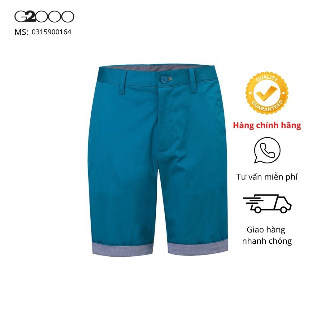 Quần Short Nam Smart Fit G2000 (0315900164) Màu Xanh Ngọc