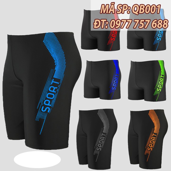 Quần bơi nam ngoại cỡ size từ XL tới 4xl Loại lửng dài gần tới gối QB001 | BigBuy360 - bigbuy360.vn