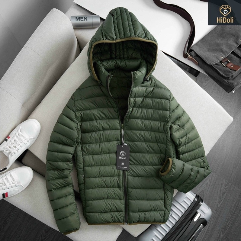 Áo khoác phao nam nữ siêu nhẹ thể thao, áo phao nam đẹp kiểu dáng năng động, trẻ trung có mũ tháo rời