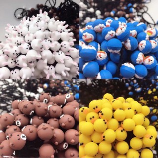 [FREESHIP]Thun buộc tóc kute mẫu gấu thỏ vịt đoraemon