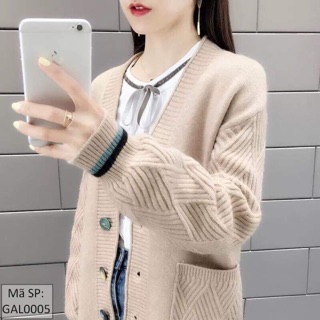 Cadigan lông cừu siêu đẹp