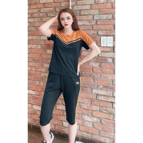 Bộ đồ mặc nhà cotton HB