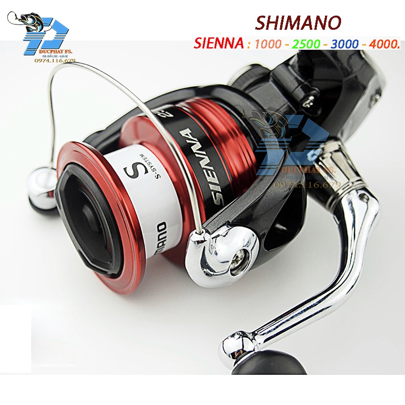 Máy câu cá Shimano SIENA 1000 - 4000