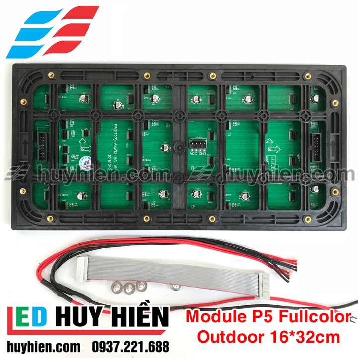 Module Led p5 full color màu ngoài trời, Module P5 Full màu ngoài trời