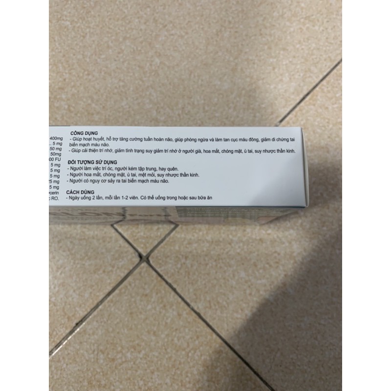 Cerelon Forte - Giúp bổ sung dưỡng chất cho não , tăng cường lưu thông máu, phòng ngừa tai biến mạch máu não | BigBuy360 - bigbuy360.vn