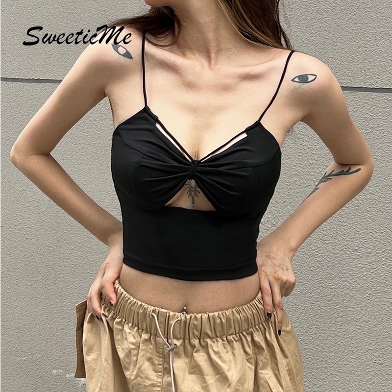 Áo Dây Màu Trơn Dáng Ôm Gợi Cảm Hàng Mới Dành Cho Bạn Nữ