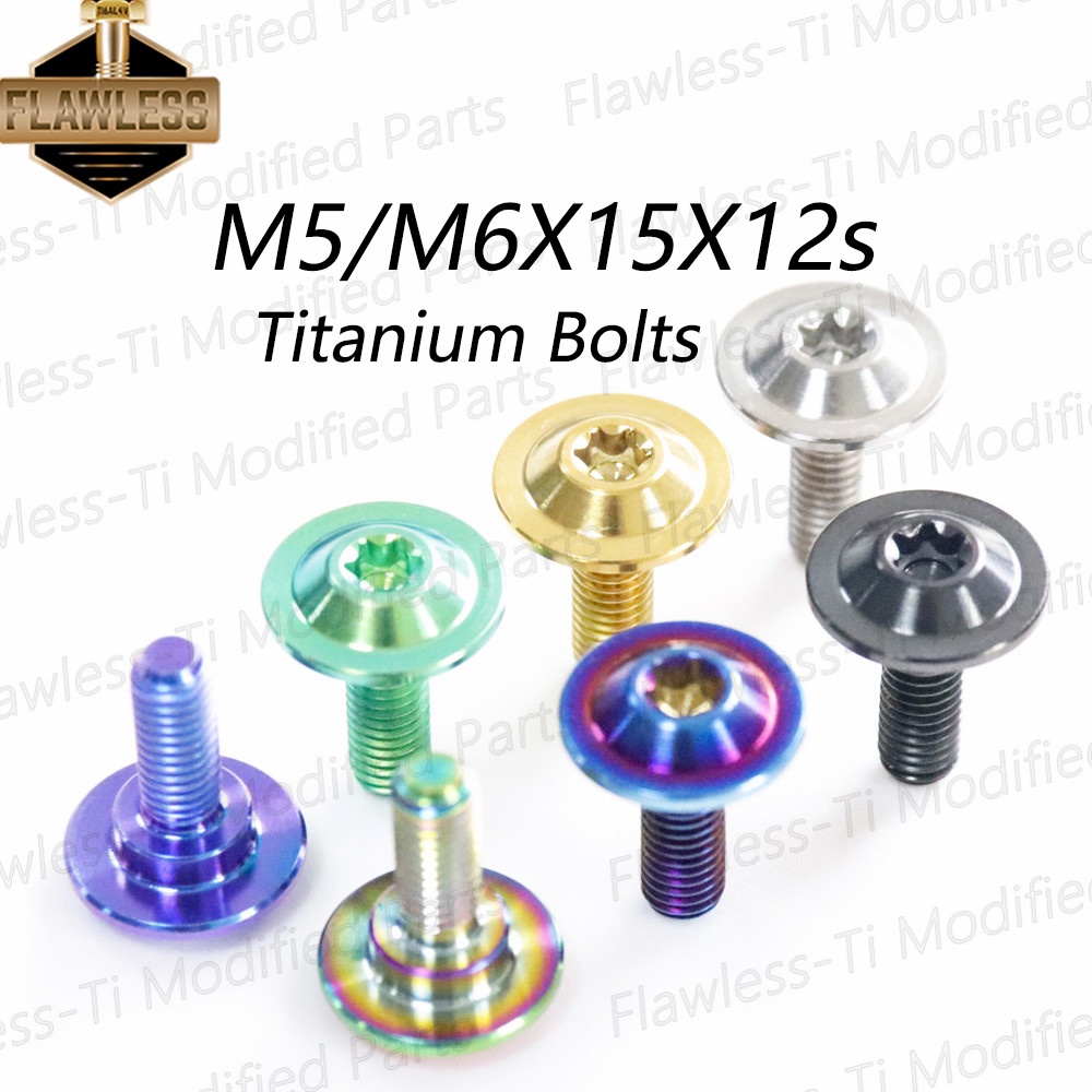 Bu Lông Bằng Titan Cho Xe Honda MSX 125 Gr5 M5 M6X15X12S