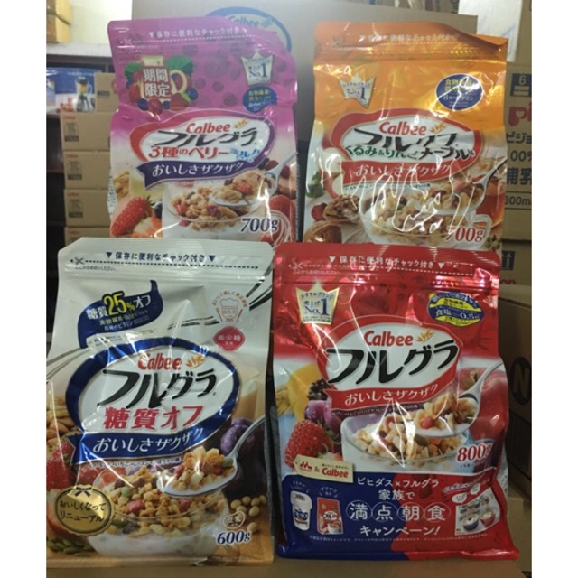 NGŨ CỐC CALBEE ĐỦ VỊ (DATE: 2021) | BigBuy360 - bigbuy360.vn